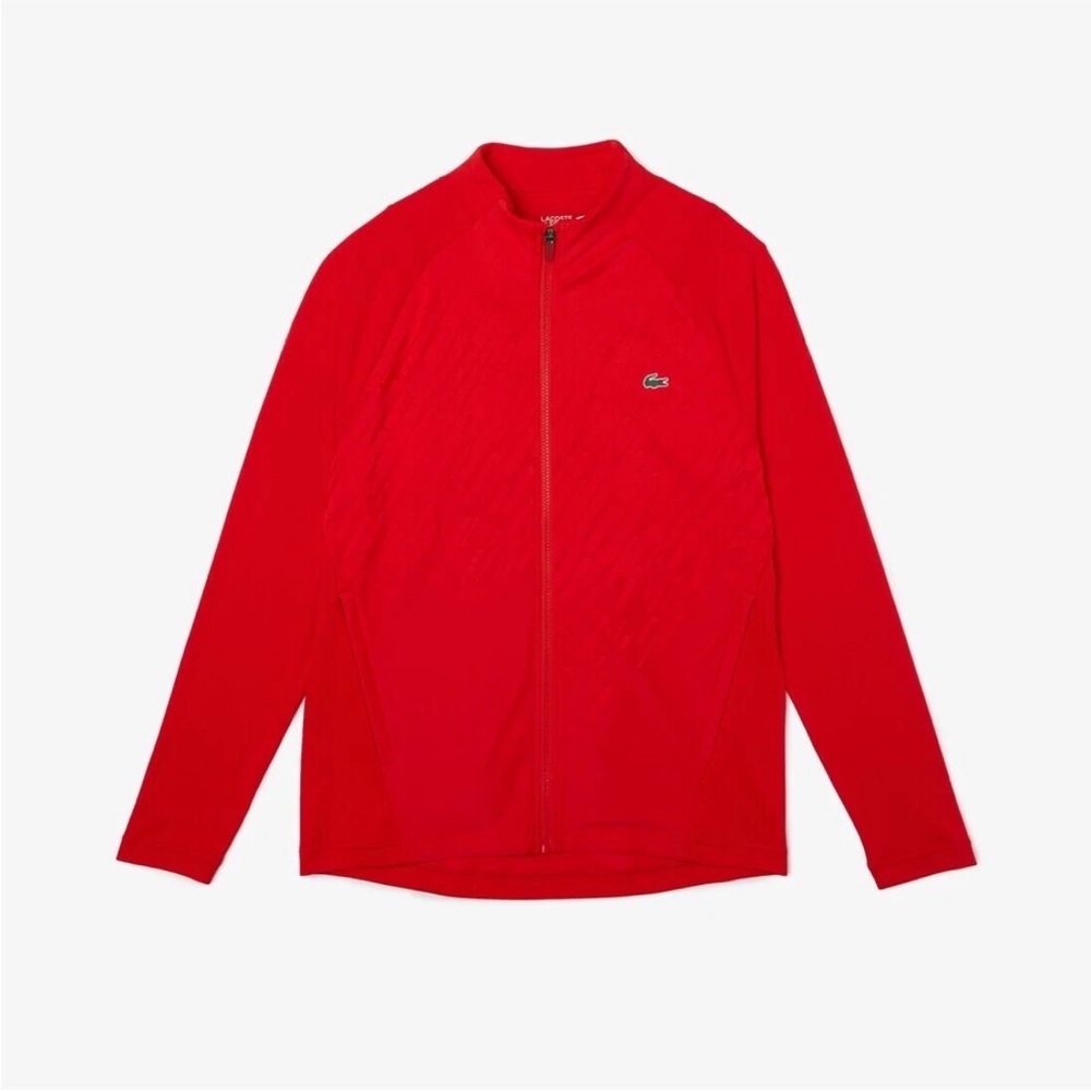 Lacoste Unisex Vibrant Red Lightweight Jacket
